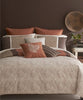 Bryan Keith Bedding, Palisades Orange Brown Reversible 9 piece Queen Comforter Set NEW